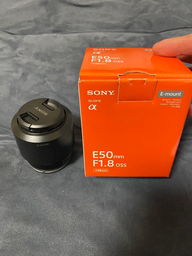 【極美品】SONY SEL50F18B APS-C E50mm