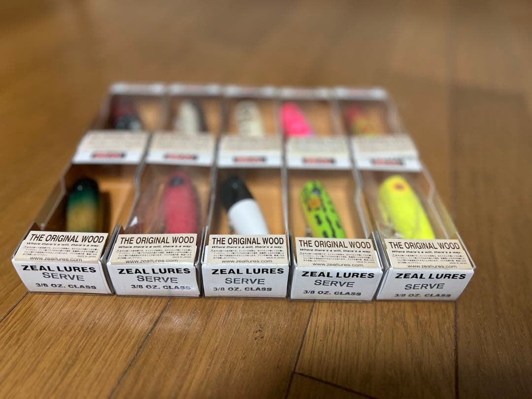 ZEAL 新品SERVE 3/8 10個セット最終値下