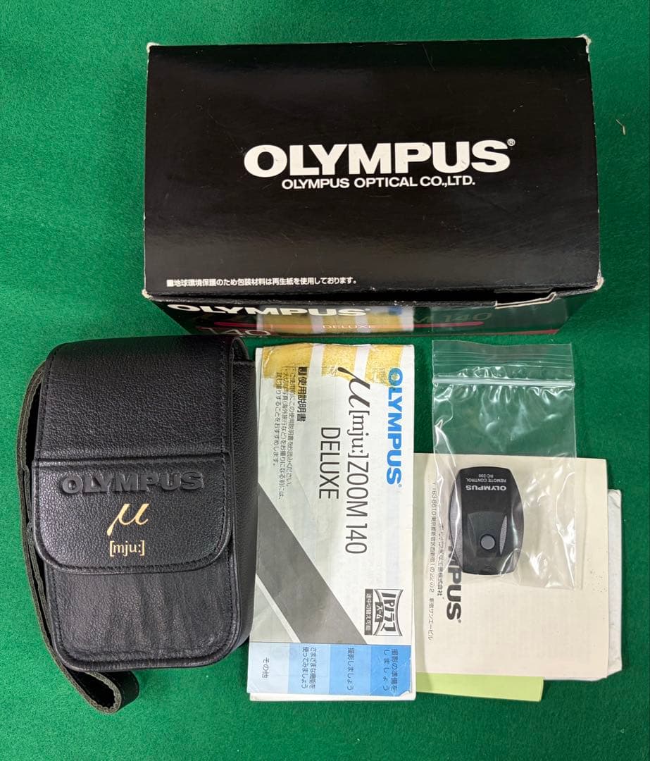 オリンパス OLYMPUS μ ZOOM140 DELUXE フィルムカメラ