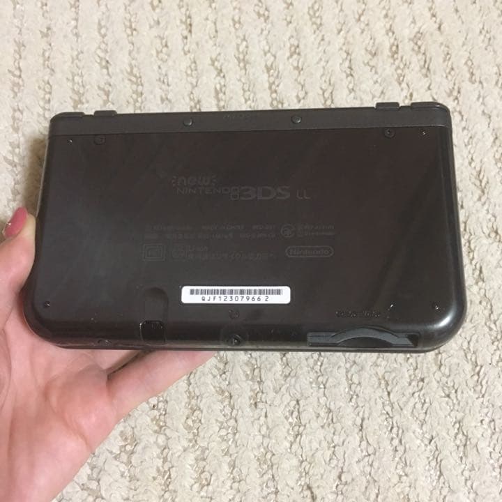 任天堂 3DS LL 本体 ピカチュウ シール バージョン カバー無し