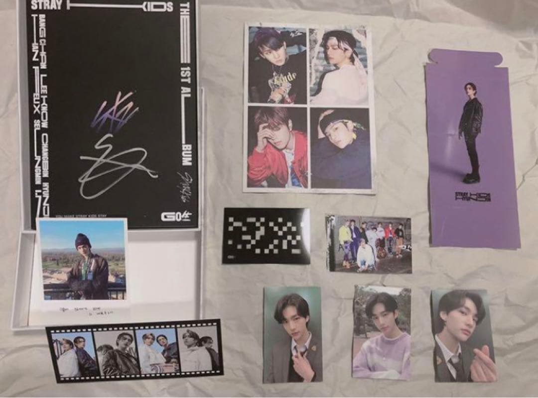 straykids GO生 ヒョンジンサイン入り + Mwave ミーグリトレカ