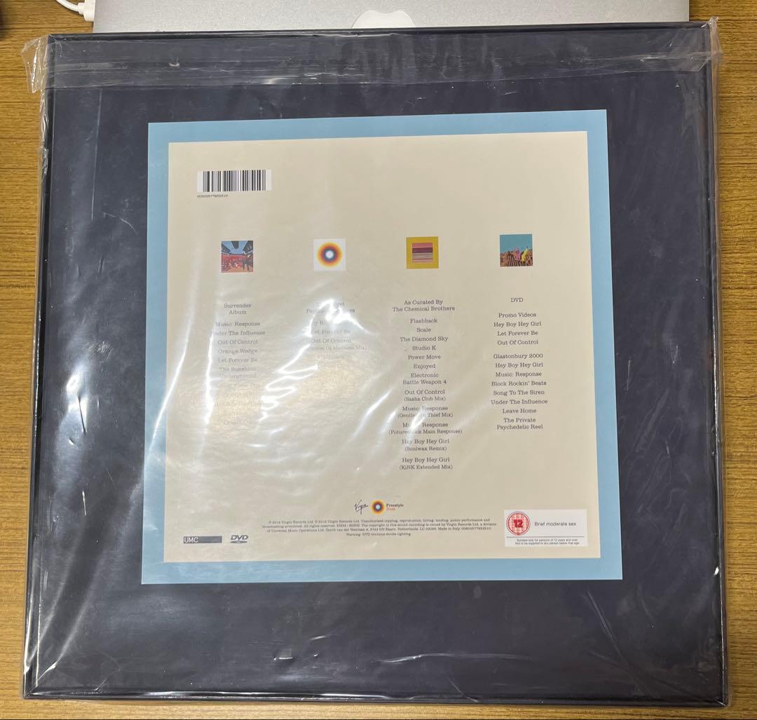 ケミカル・ブラザーズ　サレンダー 20周年記念盤（4CD＋DVD）
