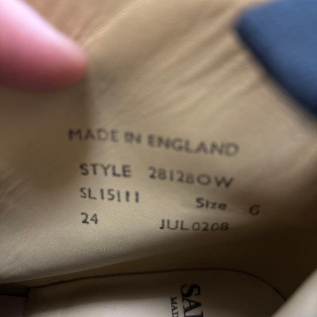 靴 SANDERS / B.G.S. cap derby boots