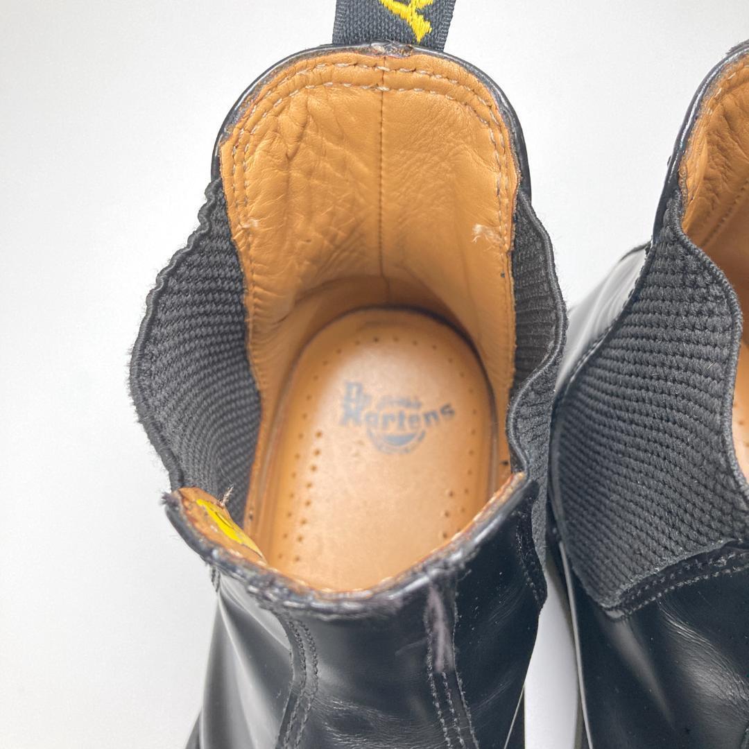 ドクターマーチン　2976　レザーチェルシーブーツ　サイドゴア　本革　黒　UK5