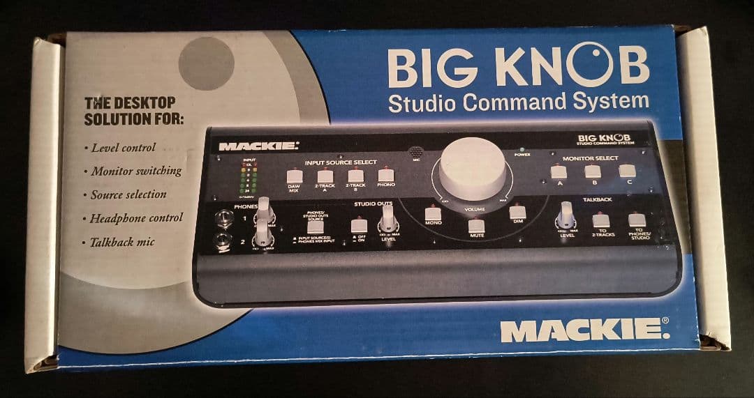 MACKIE Big Knob 初代 モニターコントローラー 動作確認済
