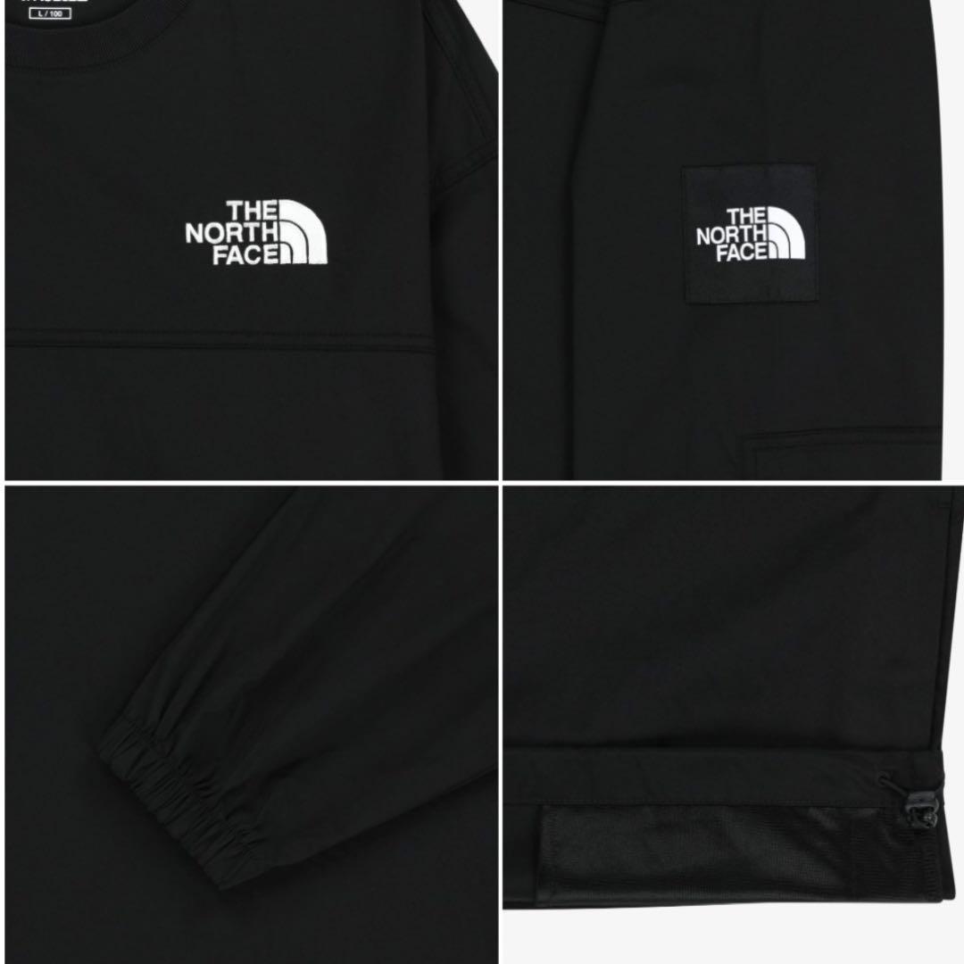 XXL＊アルバニークルーネック　カーキ　黒＊ロンT＊ノースフェイス＊韓国限定