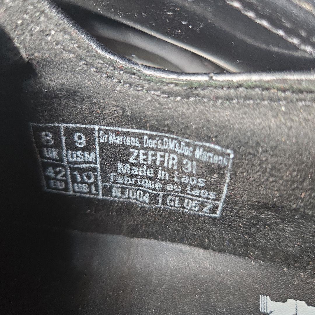 Dr. Martens カジュアルシューズ ブラック/ベージュ