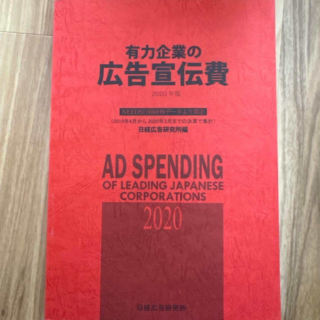 有力企業の広告宣伝費 2020年版