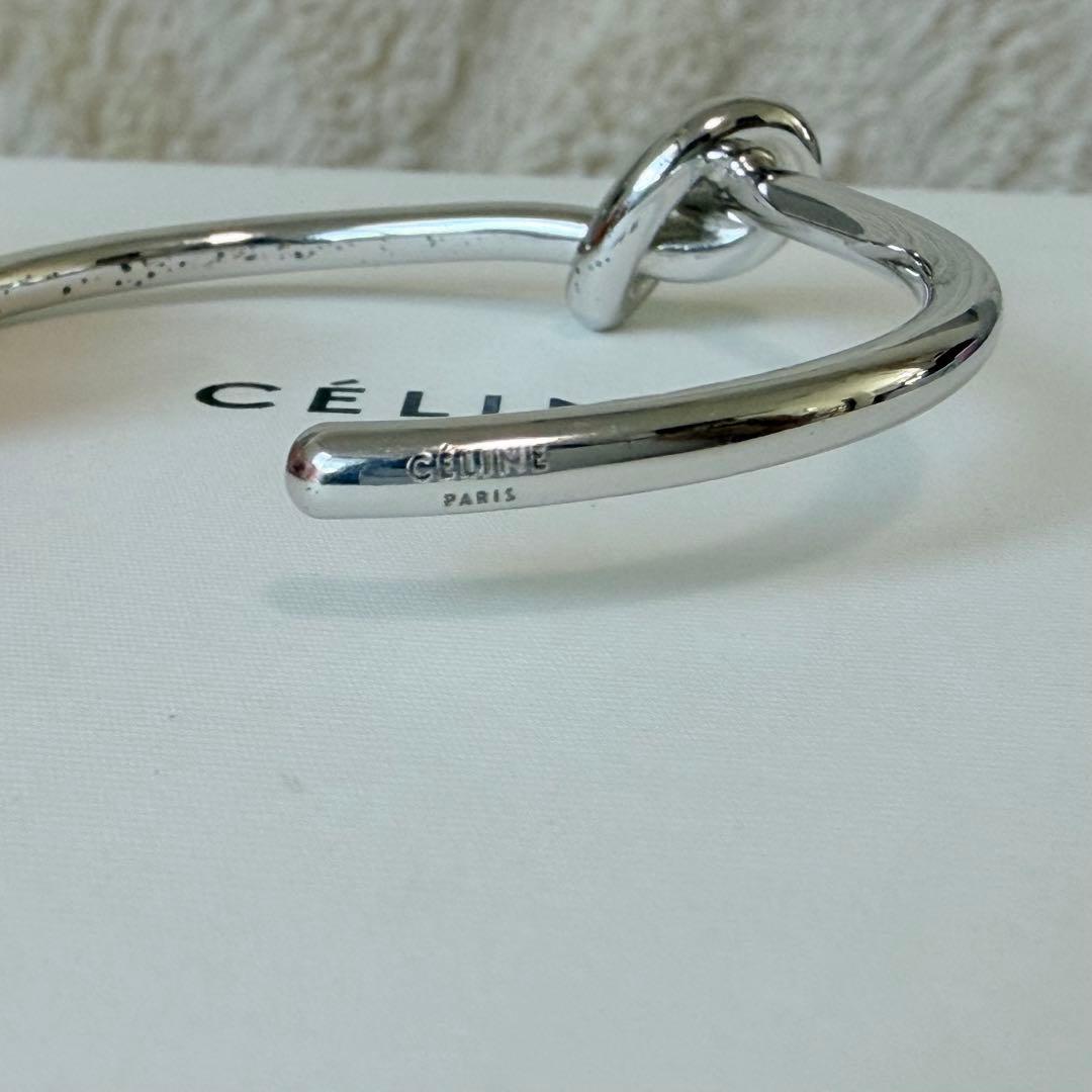 セリーヌ♡ノット エクストラシン ブレスレット バングル