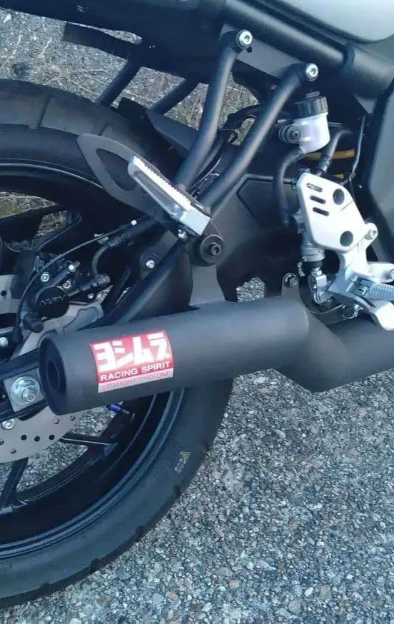 XSR125 ヨシムラ 機械曲ストレート762サイクロン 政府認証