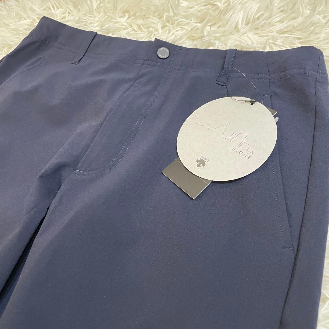 新品　デサント　スーツ 上下　セットアップ ビジネス ネイビー　XL