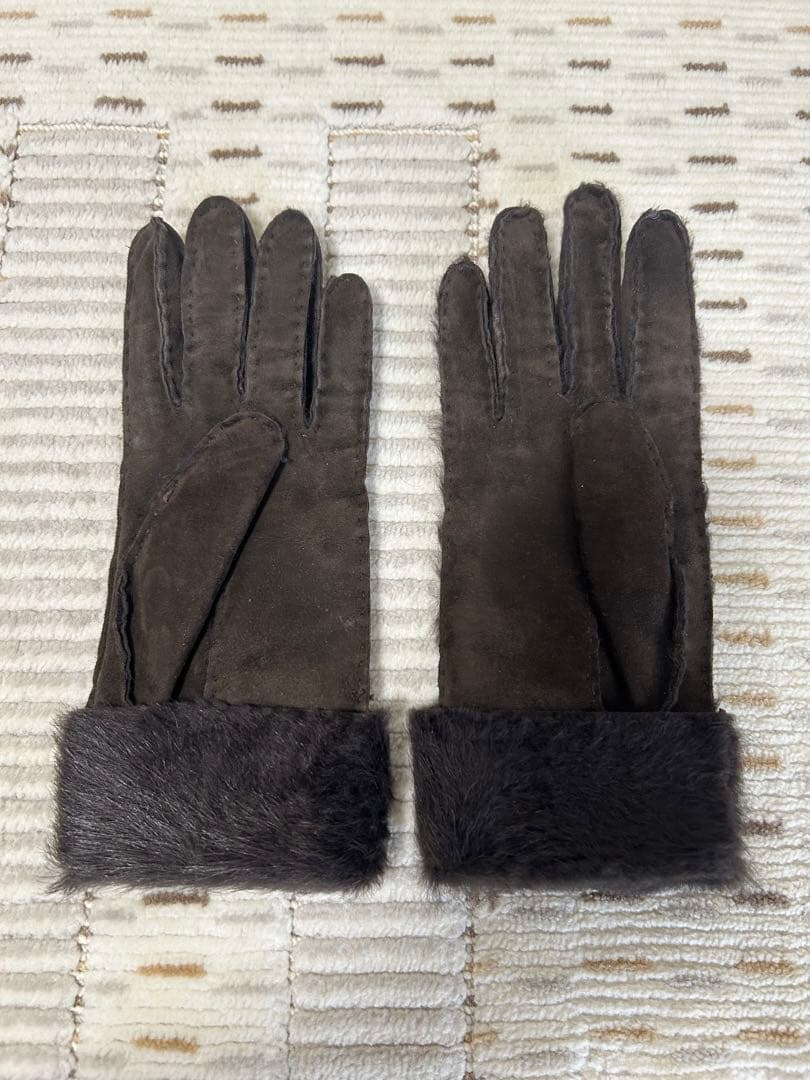 グッチ GUCCI レザー スエード 手袋