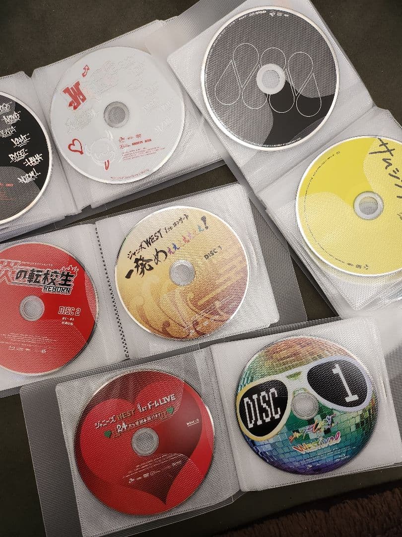 ジャニーズWEST 22セット ライブ CD DVD Blu-ray まとめ