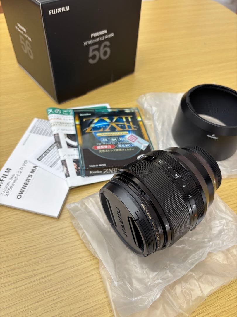 【美品】FUJIFILM Fujinon XF 56mm F1.2 R WR