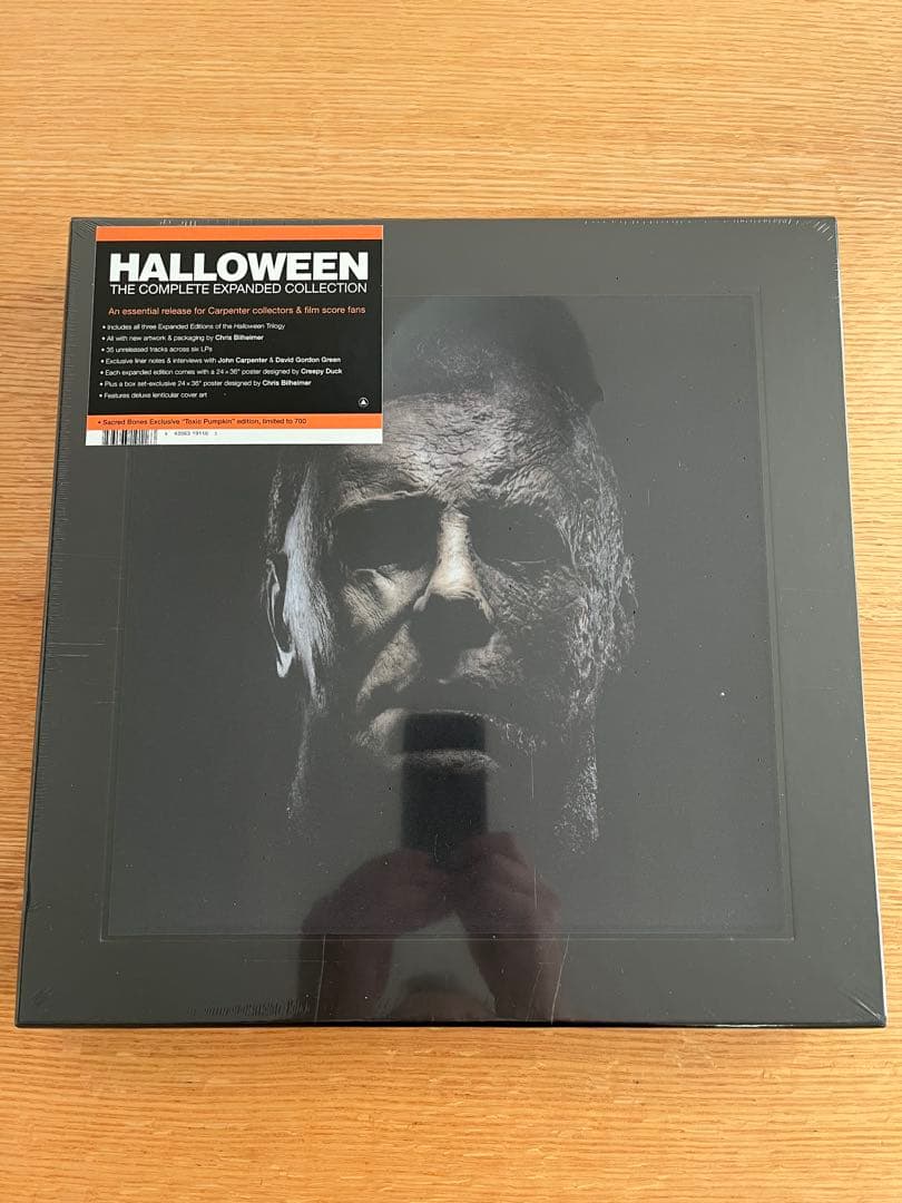 サイン入り ポスターとレコードセット ハロウィン ジョン・カーペンター