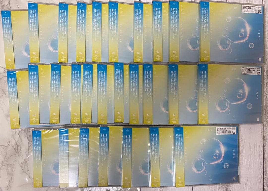BTS 公式 Lights 通常盤 28枚セット 未再生