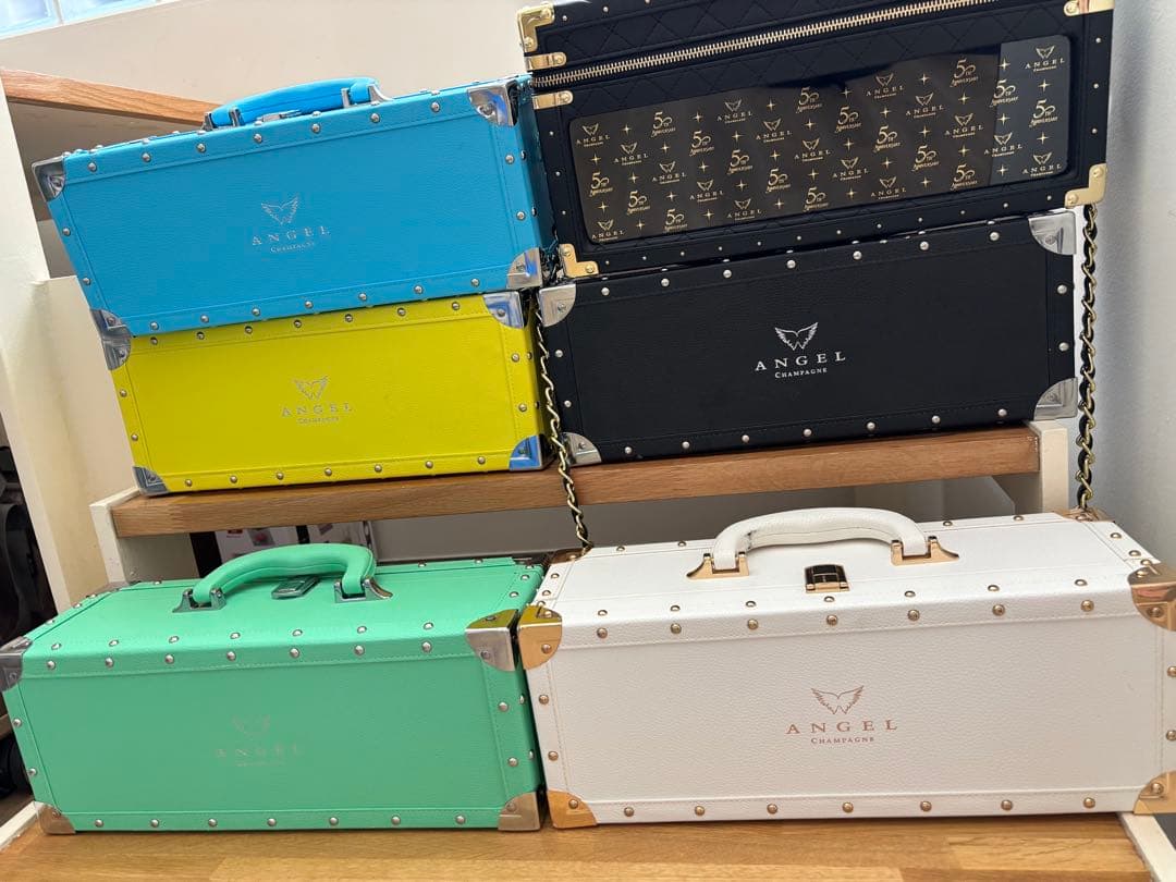 ANGEL CHAMPAGNE エンジェル シャンパンケース 空箱 6箱 限定