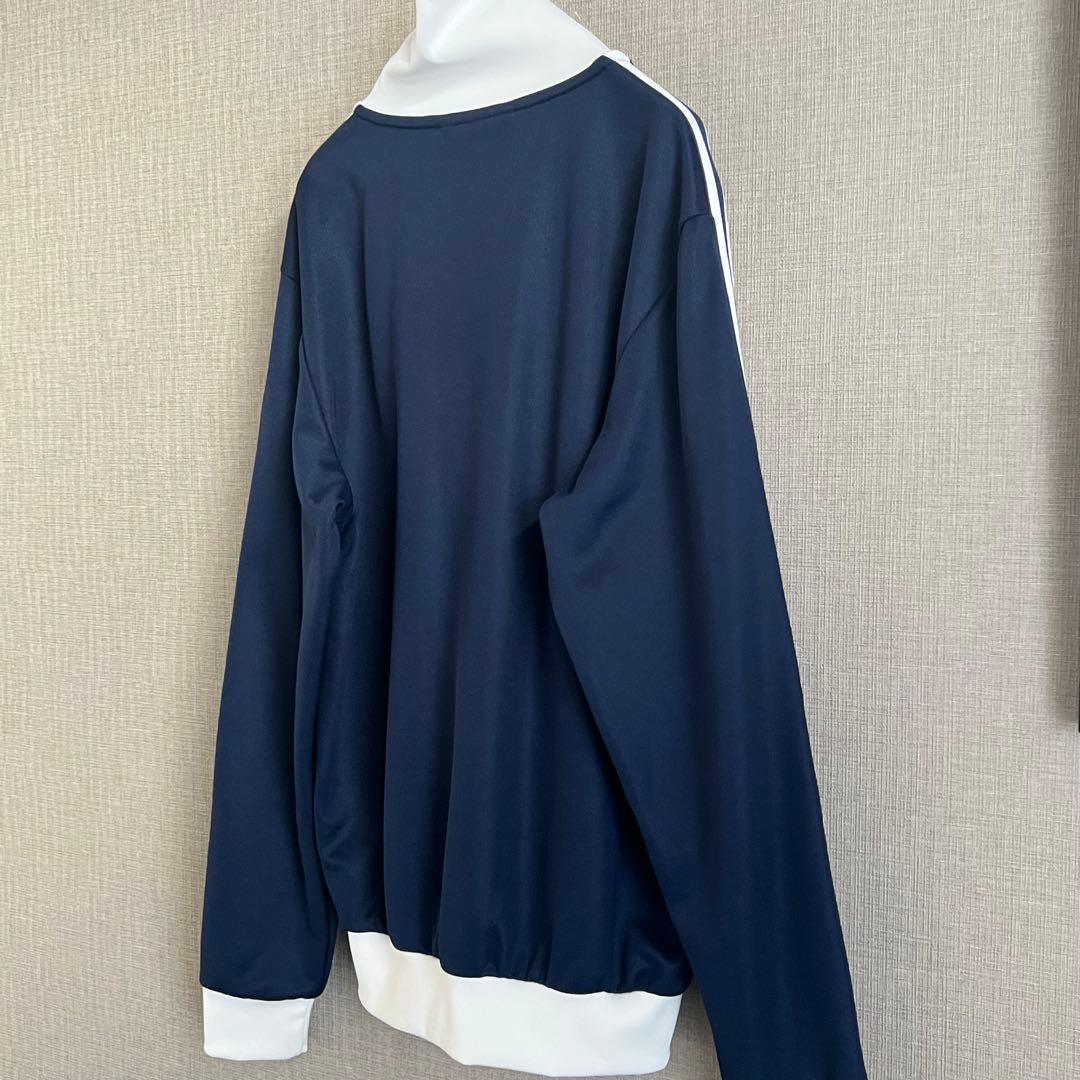 adidas ベッケンバウアー トラックトップ ジャージ M ネイビー