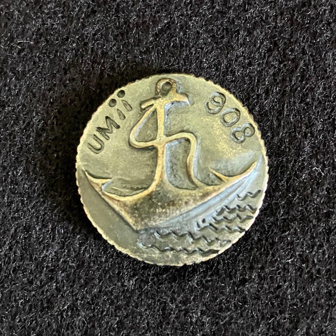 umii908 ピーコート ネイビー 銀ボタン 45R 45rpm 日本製