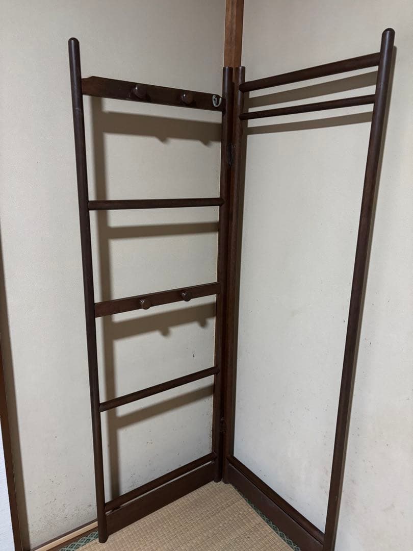 【使用品】洋風な衣紋がけ⭐︎コーナーラック