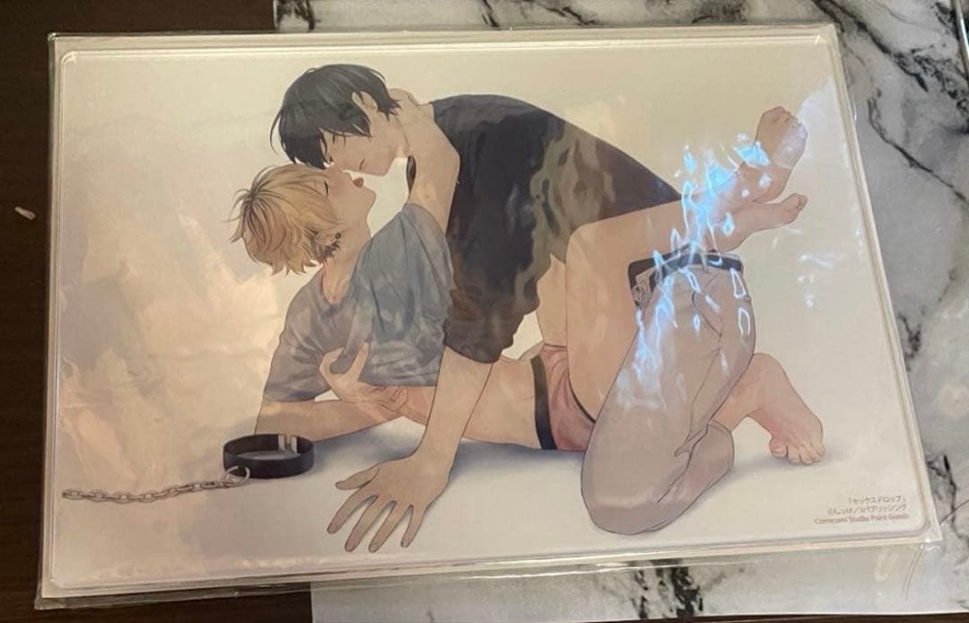 BL コミック グッズ しっけ セックスドロップ アクリルプレート