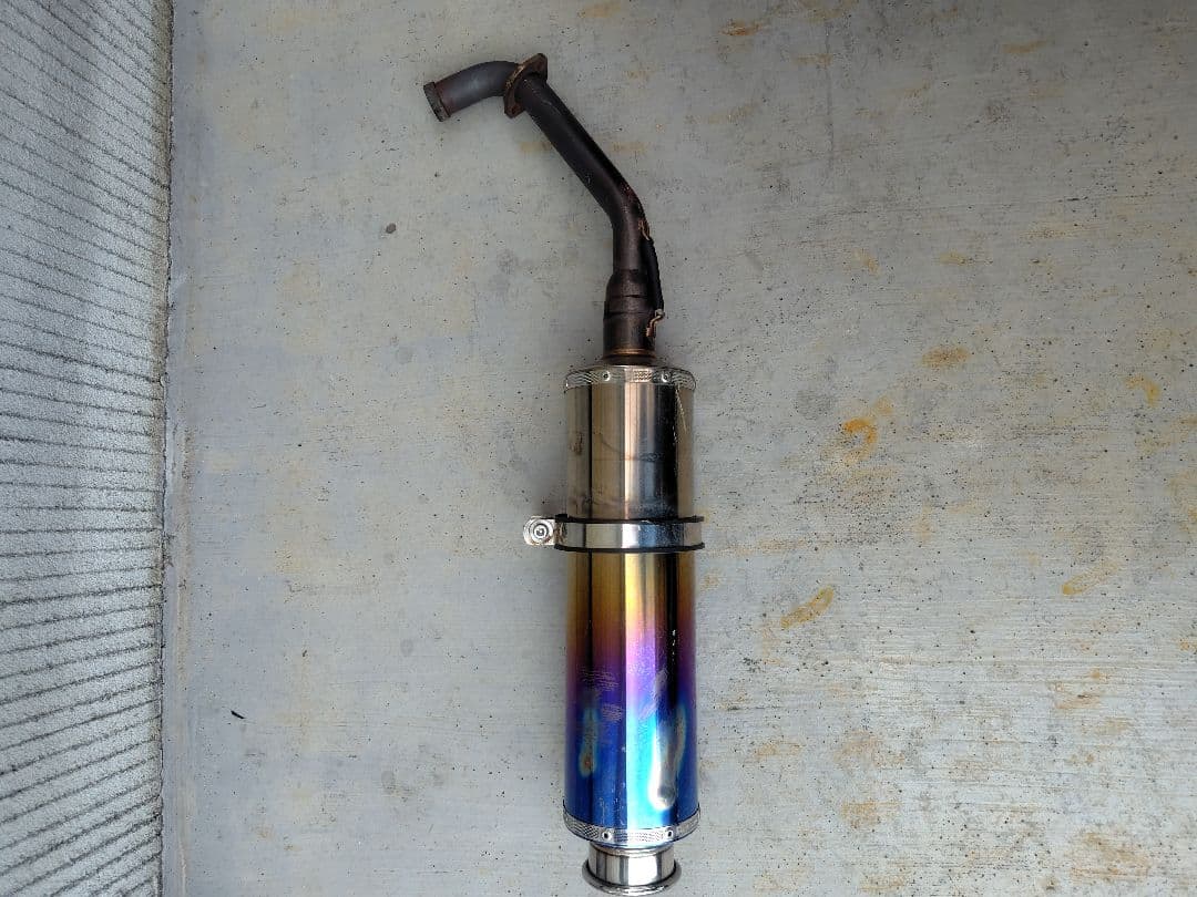 マジェスティ125用　社外マフラー　BEAMS