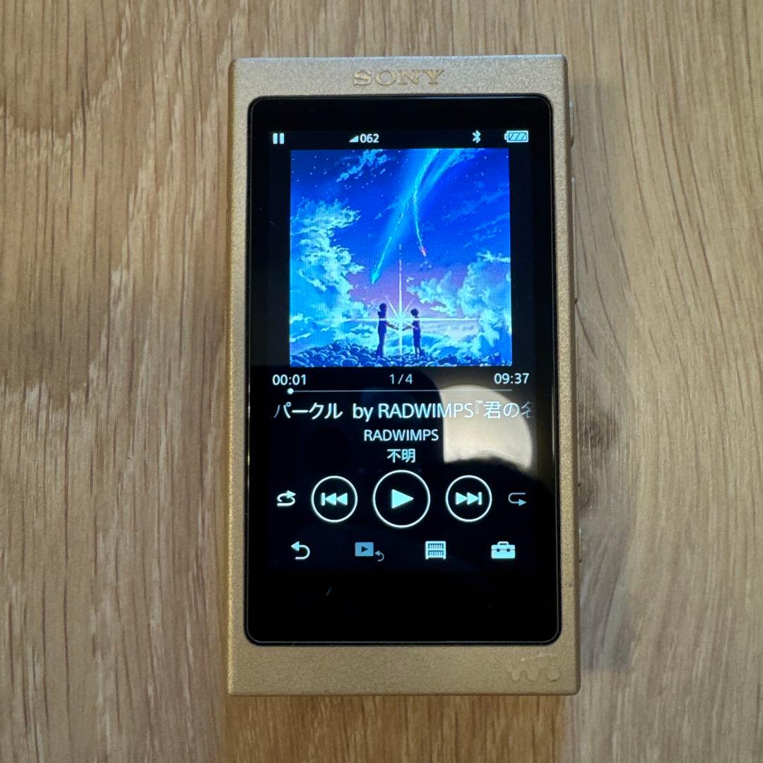 ゆ*う様 【美品】バッテリ良好ソニー ウォークマンNW-A45 16GBシャンパ