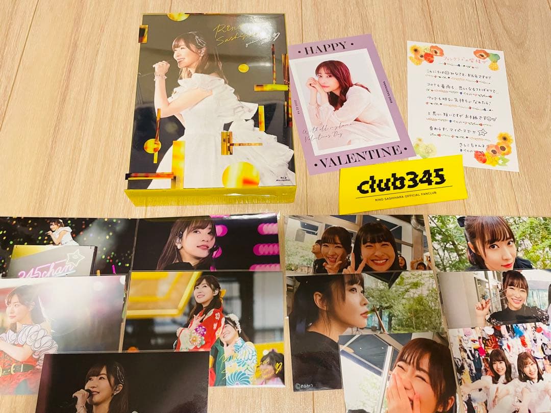 指原莉乃卒業コンサート Blu-ray 生写真、ポストカード、ステッカー付き