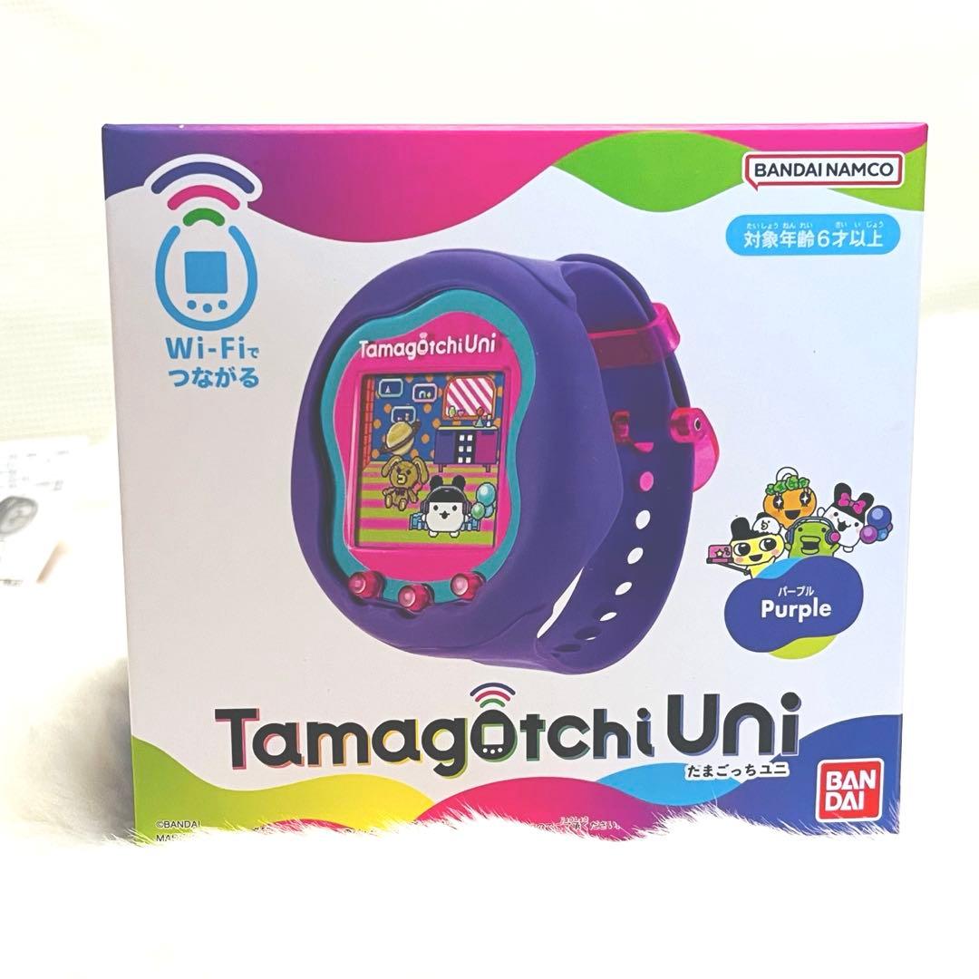 たまごっち tamagotchi UNI パープル 美品 送料込み