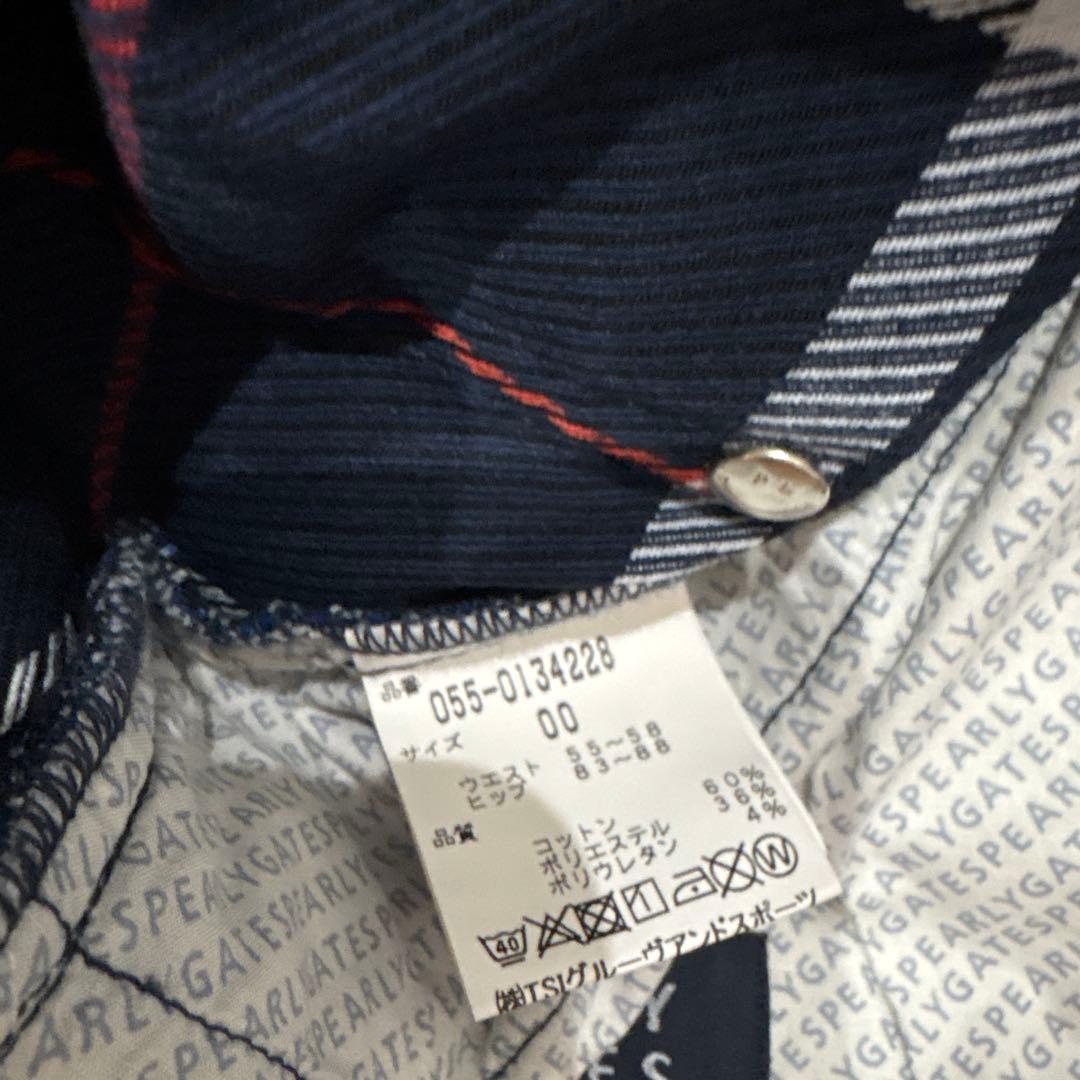 【新品未使用】PEARLY GATES パーリーゲイツ　チェックスカートタグ無し