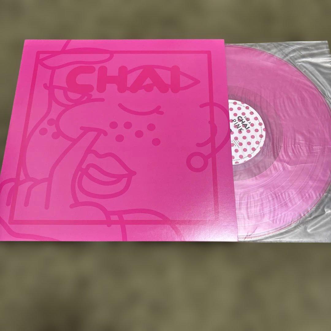 送料込み【ライナー】LP CHAI PINK クリアピンク•ヴァイナル