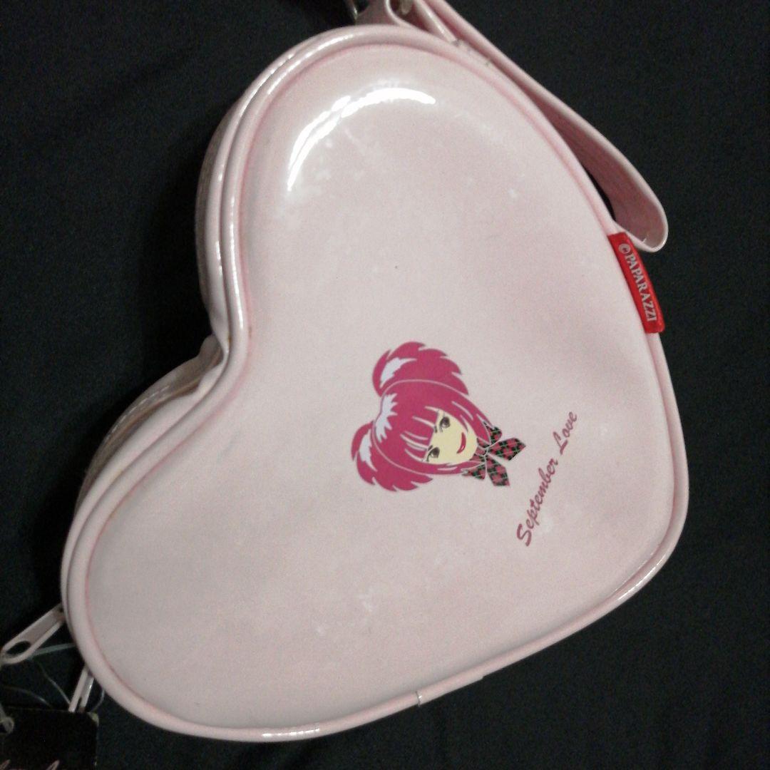 激レア　SHAZNA IZAM　エナメル　ハート型　ポーチ