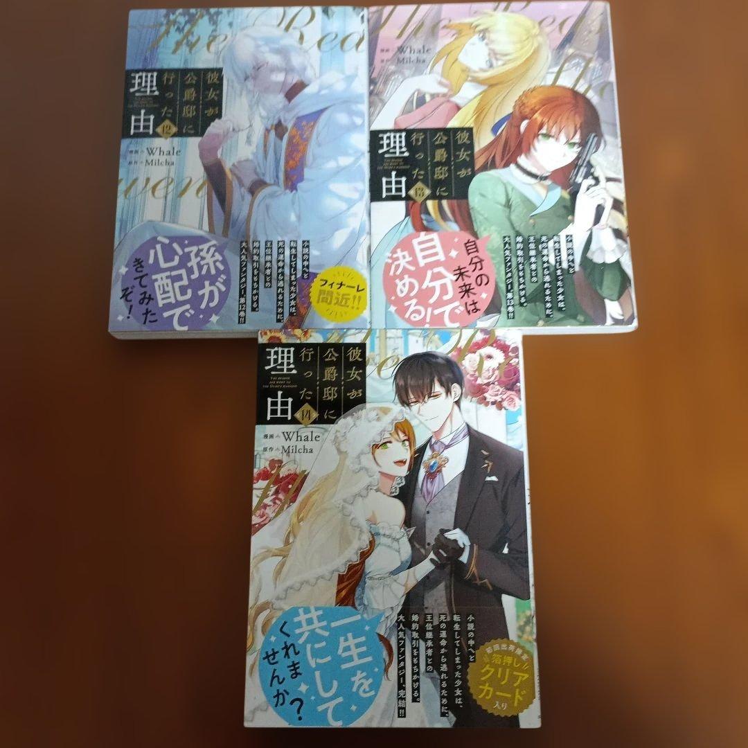 彼女が公爵邸に行った理由 1～14巻　全巻セット