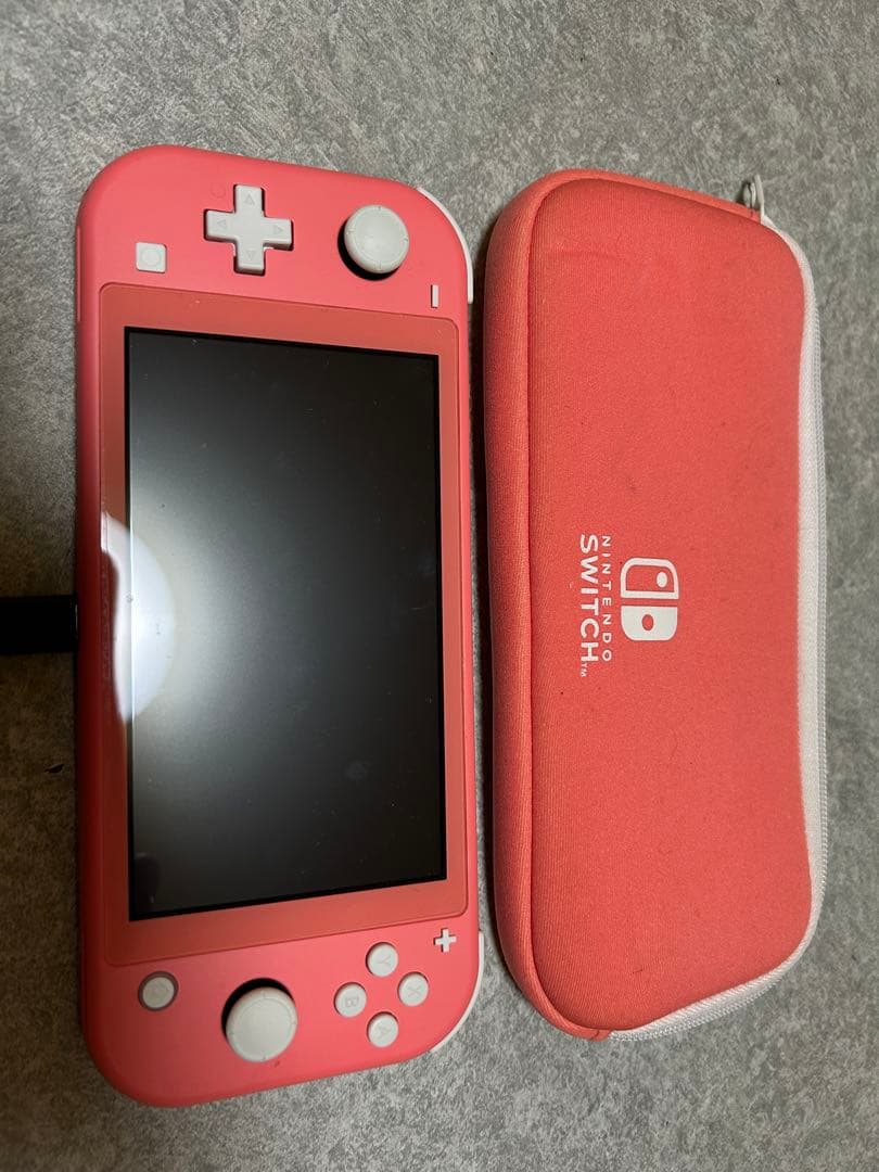 Nintendo Switch Lite ピンク 専用ケース付き　※動作確認済み
