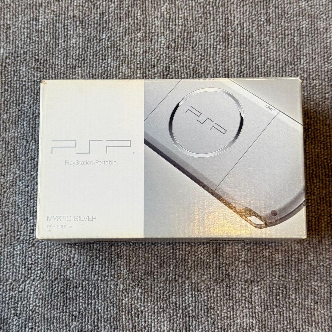 PSP-3000 ミスティックシルバー 箱付き