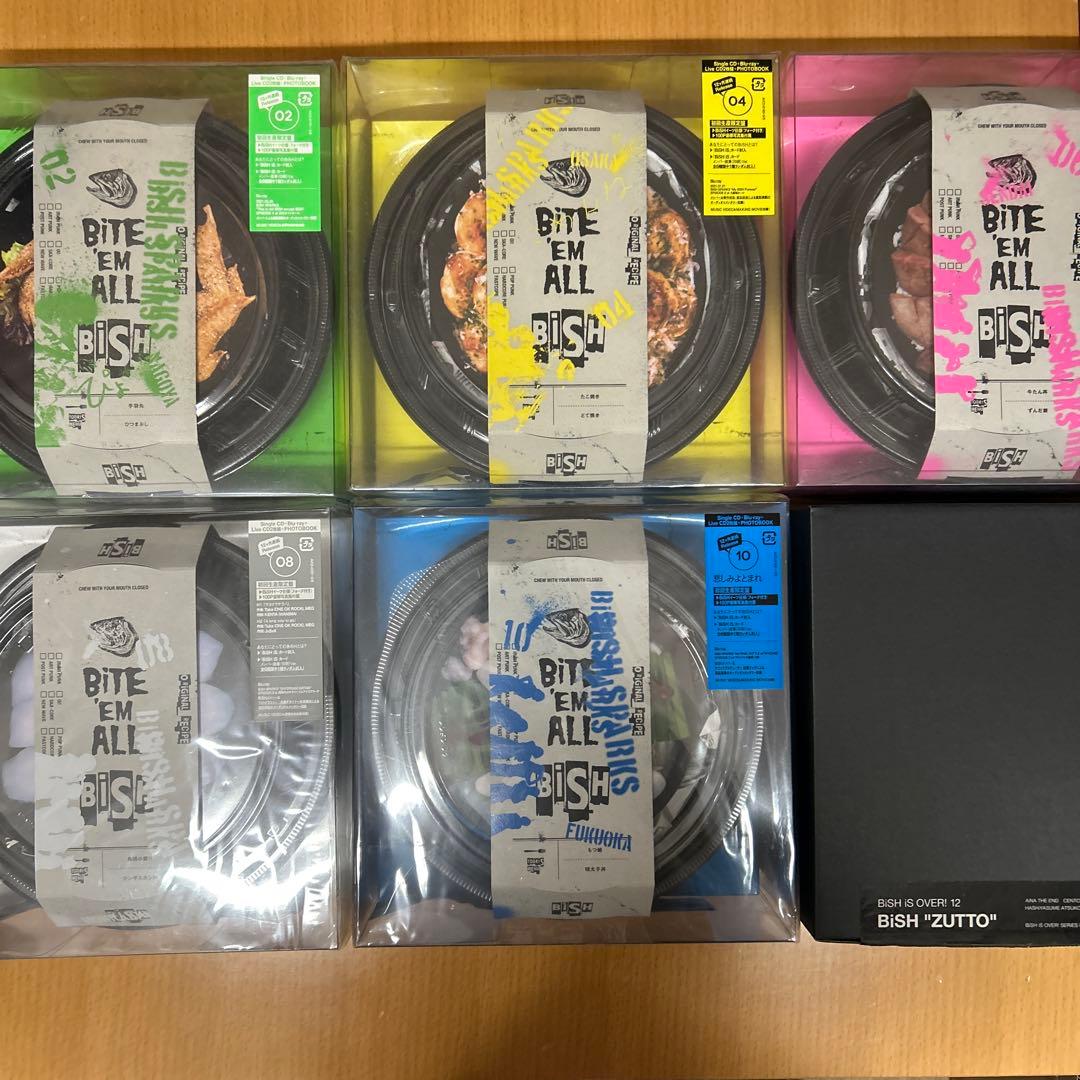 BiSHイーツ ６点セット 初回限定盤 ほぼ新品