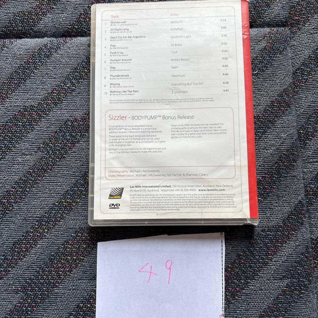 レズミルズ　ボディパンプ　ボーナスリリース　48.49