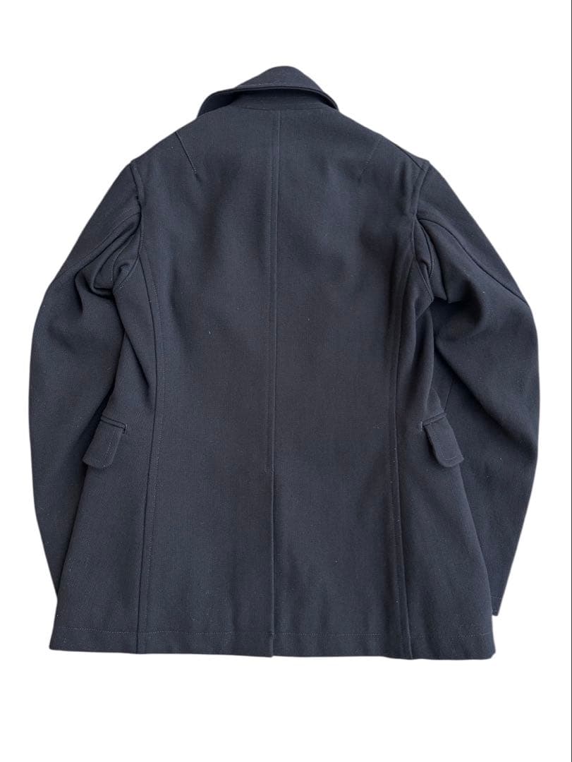 ジャケット・アウター detachable napoleon design wool jacket