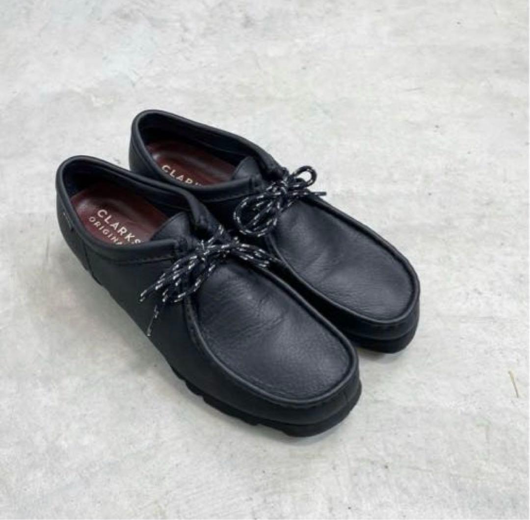 clarks goretex Wallabee クラークス　レザー　ゴアテックス