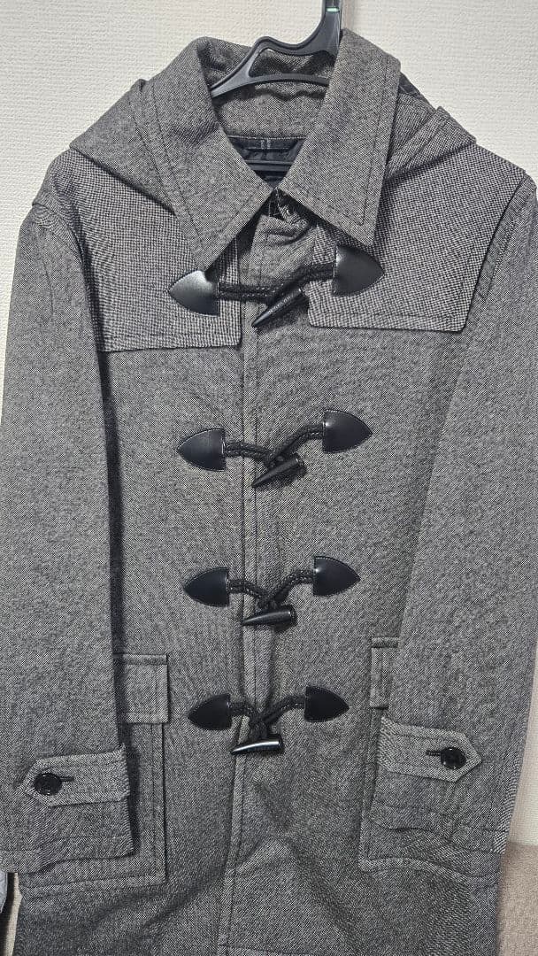 BURBERRY BLACK LABEL グレー ダッフルコート