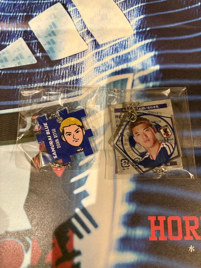 『SAMURAI BLUE』［堂安律］会場限定アクリルキーホルダー２種