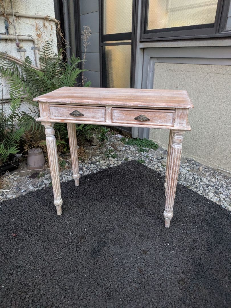 フレンチシャビーシック クラシック ろくろ脚テーブル アンティークスタイル