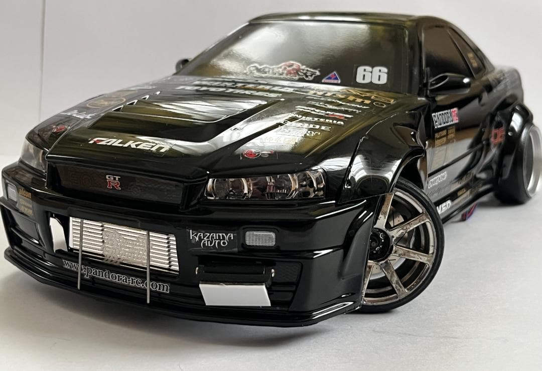 タミヤ 1/10 NISMO R34 GT-R Z-tune 塗装済完成ボディ