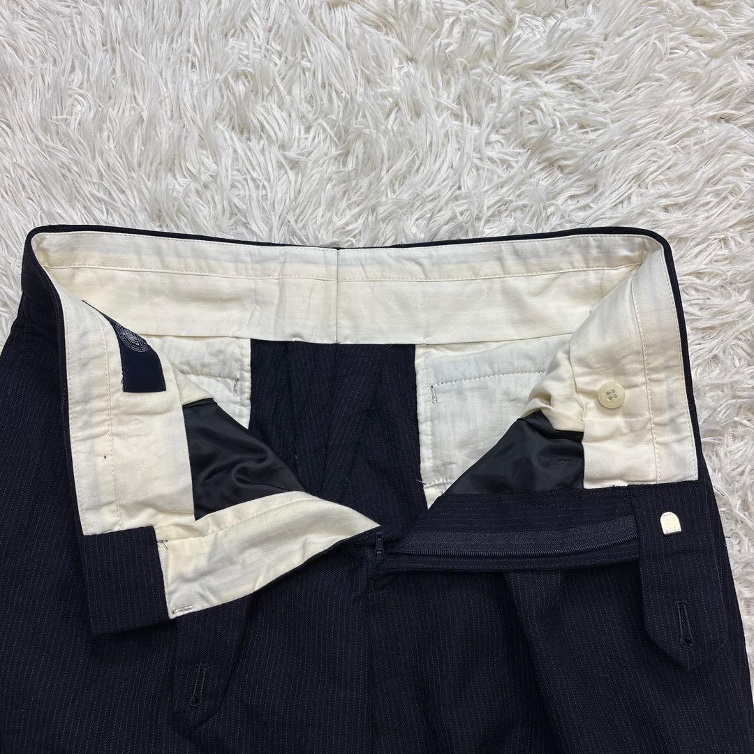 美品☆【ジェイプレス】ペピンメリノ　プレスクルーシヴ　ネイビー　総裏　A4 M