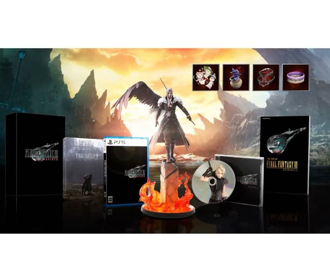 【新品未使用品】ファイナルファンタジーVII リバース コレクターズエディション