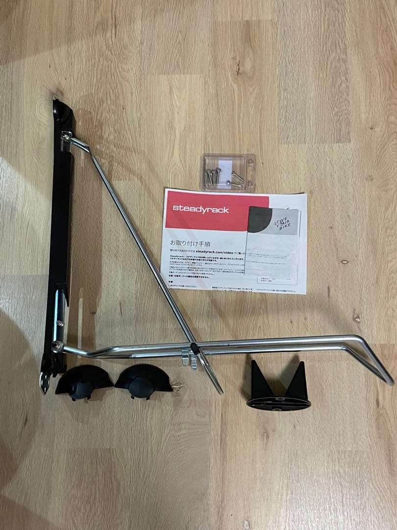 STEADYRACK バイクラック 壁掛け　縦置きファットバイク　希少