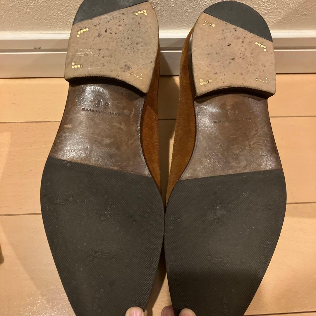 SAINT CRISPIN'S ブラウン タッセルローファー