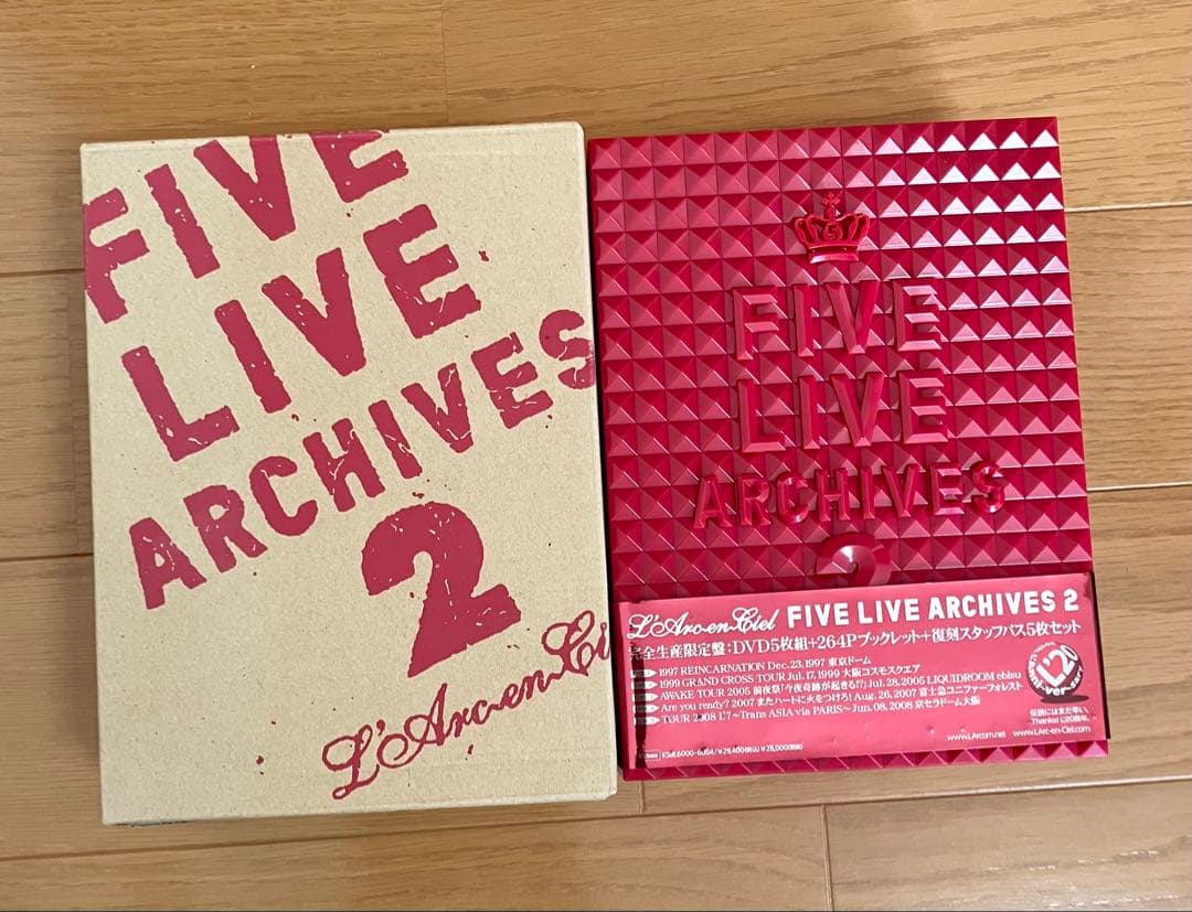 ミュージック FIVE LIVE ARCHIVES 2 L'Arc~en~Ciel