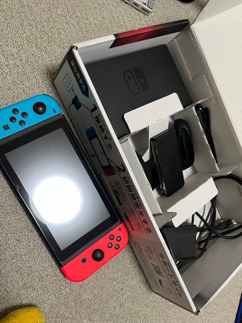 Nintendo switch 初代　Lジョイコン動作不良