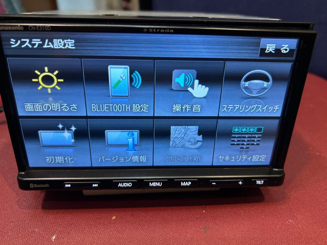 パナソニックメモリーナビ 2018年版 bluetooth/CD/TV